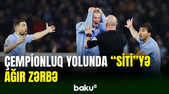 "Mançester Siti" çempionluq yolunda ağır zərbə alıb