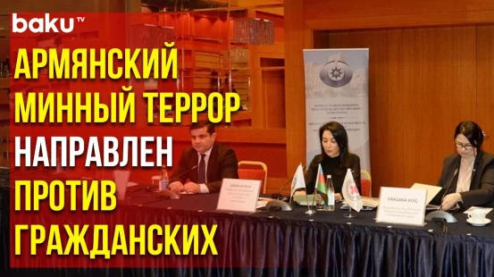 Круглый стол на тему «Защита лиц с инвалидностью и пострадавших от мин в Азербайджане» в Баку