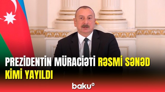 Azərbaycan Prezidentinin dekolonizasiya ilə bağlı müraciəti BMT-nin rəsmi sənədi kimi yayıldı