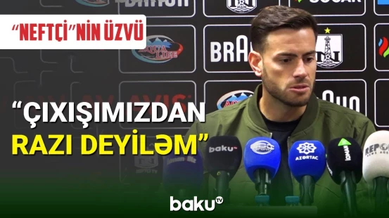 “Neftçi”nin futbolçusu Lukas Melano jurnalistlərin suallarını cavablandırıb