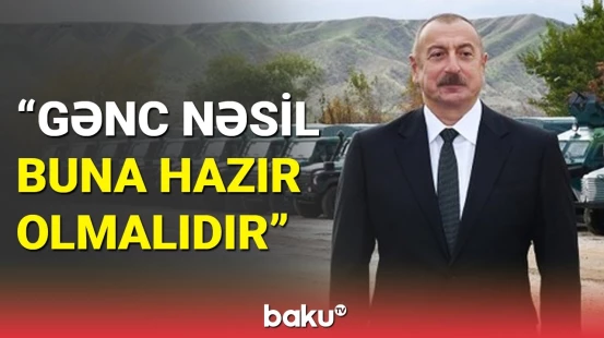 Prezident sənaye inqilabının təsirlərindən danışdı