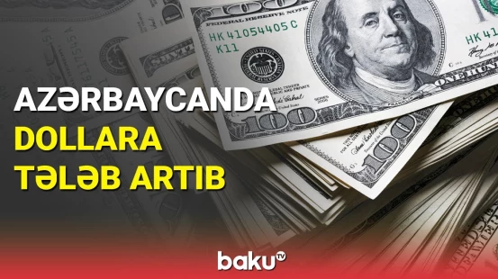 Mərkəzi Bank dollara tələbin artma səbəbini açıqladı