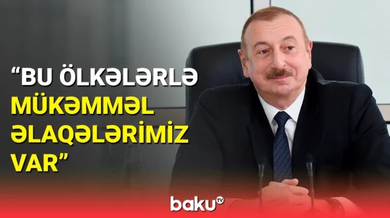 İlham Əliyev SPECA ölkələri ilə münasibətlərdən danışdı