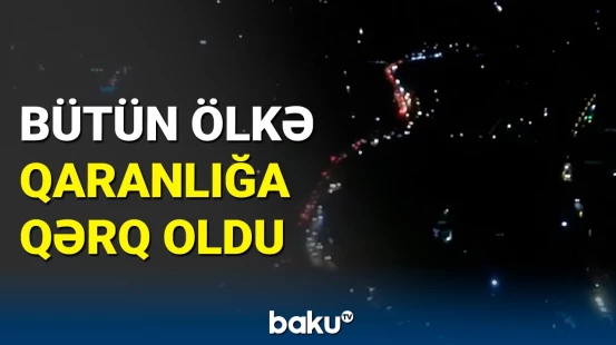 Şri-Lankanın bütün ərazisində səbəbi bilinməyən elektrik kəsintisi yaşanır