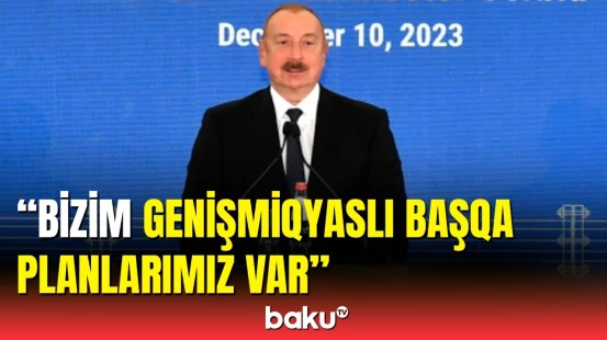 Prezident Azərbaycanın enerji strategiyasından danışdı