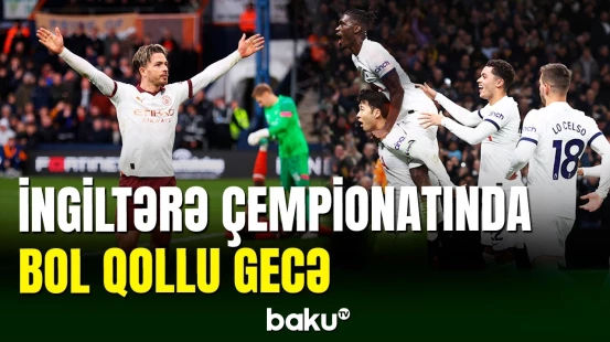 "Tottenhem" və "Mançester Siti"nin uğursuz seriyası bitib