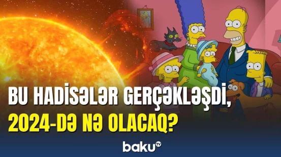 "Simpsonlar"dan 2024-cü il üçün dəhşətli proqnozlar