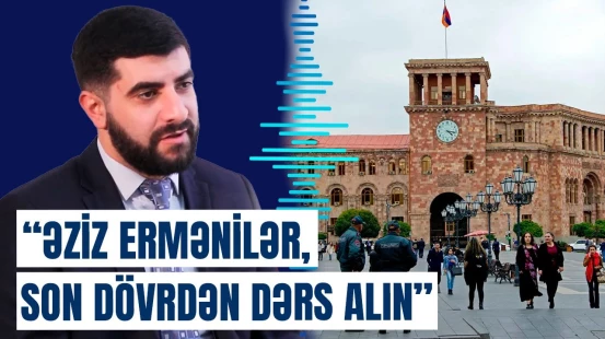 Erməni politoloq xalqını sülhə çağırdı