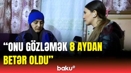 Ananın azad edilən Hüseynə qovuşmasına dəqiqələr qaldı