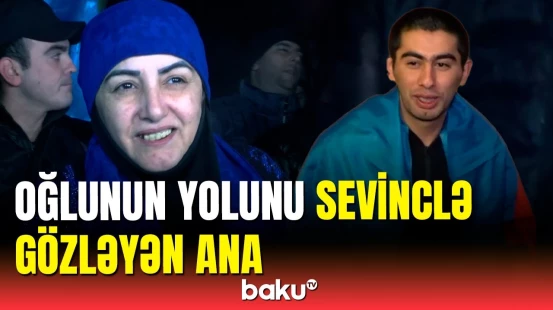 Əsirlikdən qayıdan Hüseyn anasına qovuşdu | Duyğulu görüntülər