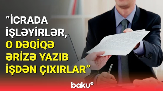 İşdən çıxarılan ali təhsillilərə tövsiyə | Dərhal ərizə yazmayın