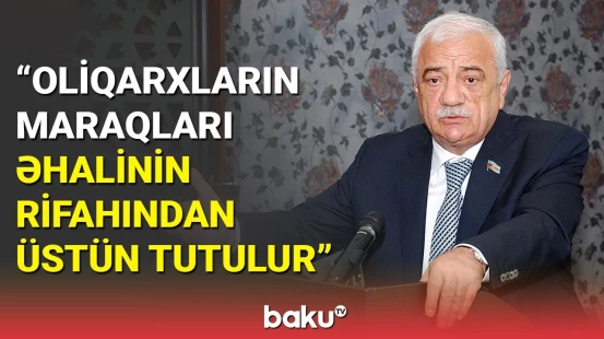 AHİK sədri dünyadakı sosial ədalətsizlikdən danışdı