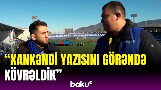 Güləşçimiz Hacı Əliyev "Qarabağ"dan danışdı | Xankəndidən reportaj