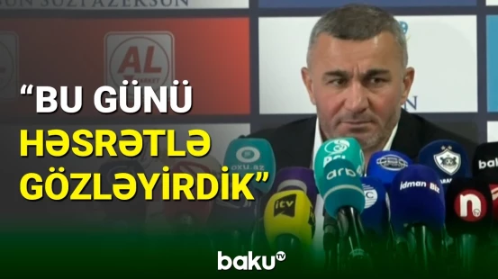 Qurban Qurbanov Xankəndidə keçirilən oyun haqda danışıb