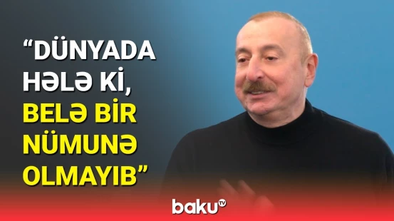 Prezident tarixi oyunun əhəmiyyətini qeyd etdi
