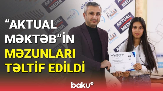 Gürcüstanda "Aktual məktəb" jurnalistika məktəbi başa çatdı