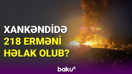 Xankəndidəki partlayış haqda dəhşət | Ermənistan istintaq komitəsi məlumat yaydı