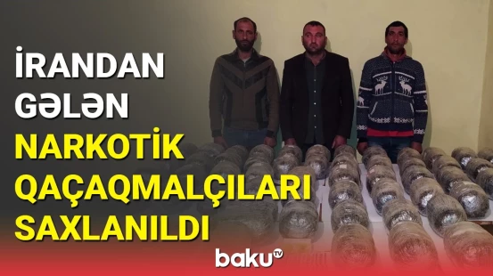 DSX-dən əməliyyat | İranla sərhəddə 64 kq narkotik aşkarlandı
