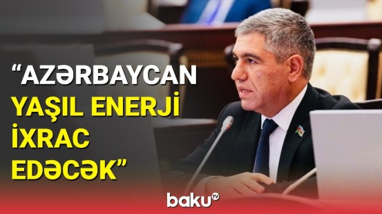 Deputat: Azərbaycan yaşıl enerji ilə regionun irəliləməsinə vasitə olacaq