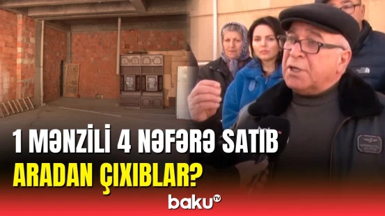 Aldadıldığı deyilən sakinlər özündən çıxdı | İcra məsələyə qarışdı