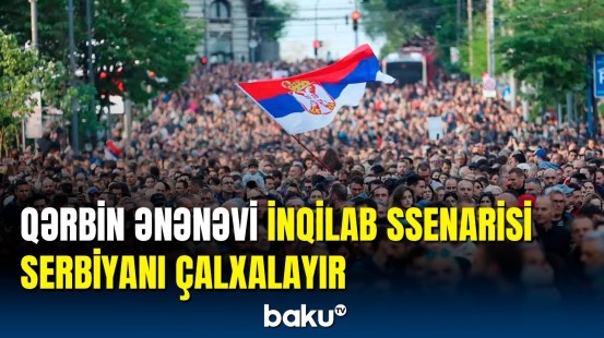Serbiyada etirazlar | Aleksandar Vuçiçi devirmək istəyirlər?