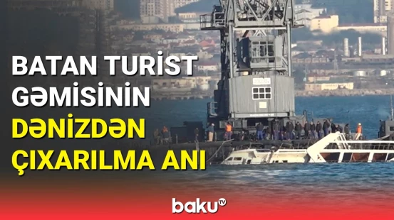 Qəzaya düşüb batan gəmidən yeni xəbər