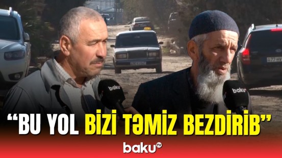 Bu məhlə biabırçı gündədir | Digah sakinləri etiraza qalxdı