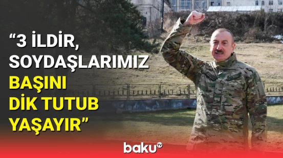 "Dəmir Yumruq" hər zaman yerində olacaq | Prezidentdən həmyerlilərimizə müraciət