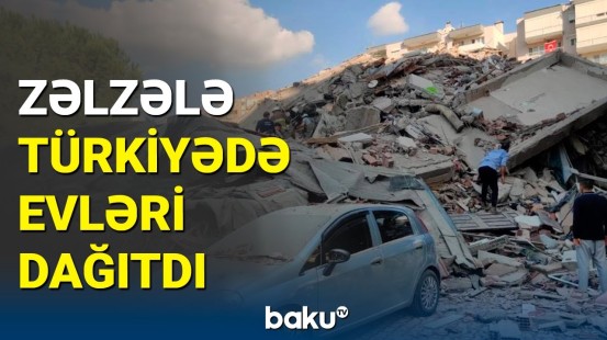 Hakkaridə güclü zəlzələ evlərə ziyan vurdu | Türkiyə
