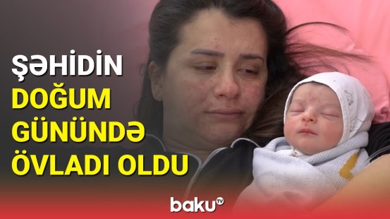 Şəhid Ramil Rəhimovun ailəsində bayram sevinci