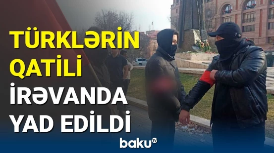 Ermənilər küçələrə axışdı | Qatilin doğum günündə yürüş keçirildi