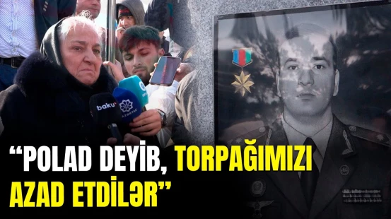 Polad Həşimovun anası: Xalqıma canım da qurban olsun