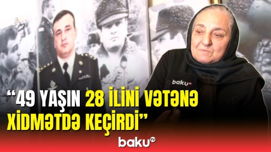 Polad Həşimovun anası oğlunun doğum günündə "Baku TV"yə danışdı