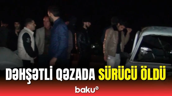 Sabirabadda ağır qəza can aldı