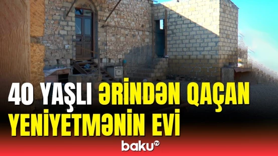 Əri ilə getdiyi toydan başqası ilə qaçan yeniyetmənin evindən görüntülər