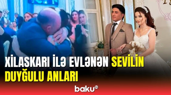 Gəncə terrorunda valideynlərini itirən Sevil Əliyevanın toyudur