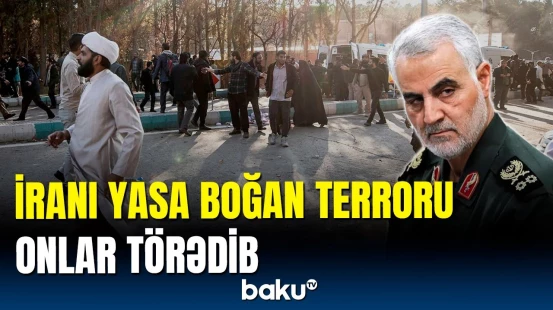 Süleymaninin anım mərasimində İranı partladan görün kimlər imiş