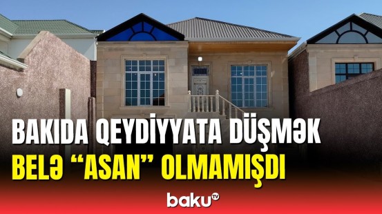 Bakıda qeydiyyatı olmayanlar üçün vacib xəbər | Aldanmayın!