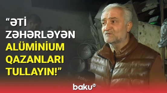Qalayçı ata-oğuldan reportaj | Misdə içilən su müalicədir