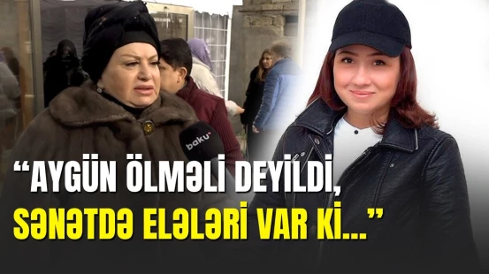 Gövhər Rzayevadan Aygün Bəylərin yasında sənətçilərə sərt mesaj