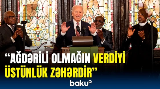 Bayden irqi ayrı-seçkiliyi pisləyib