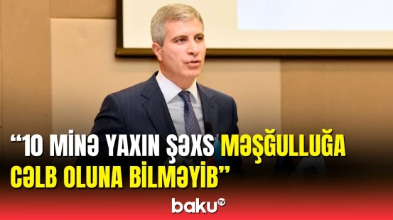 İşsiz olan müharibə qurbanlarının sayı açıqlandı