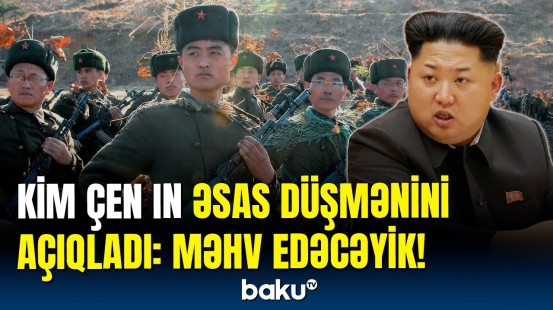 Şimali Koreya lideri Kim Çen Indan müharibə anonsu