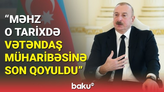 Bugünkü Azərbaycan güclü ölkələr sırasındadır | İlham Əliyev