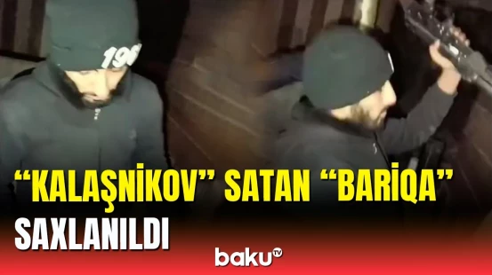 Narkomanın "avtomat yuvasına" basqın | Suraxanıda əməliyyat anı