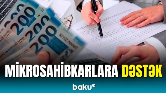 Mikrosahibkarların sosial sığorta haqqının 25 faizi vergilərdən çıxılacaq