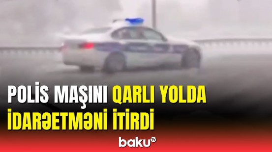 Qara görə nəqliyyatın hərəkətində çətinliklər yarandı