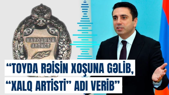"Xalq artisti"ni SSRİ uydurdu ki... | Simonyandan qalmaqallı açıqlama