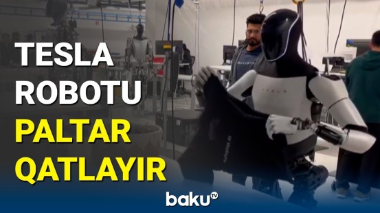 İlon Maskın Tesla robotu ev işlərini görməyə hazırdır