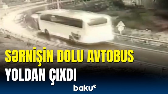Türkiyədə dəhşətli avtobus qəzası | Ölən və yaralananlar var